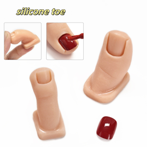 Artificial Silicone Toe Finger Practice toe finger