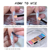 Solid Glitter Powder 6 grid Bling Pigment