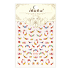 3D Nail Art Decals French Simulated Dried Flower Summer Petals Florals Colorful Flowers Adhesive Sliders Nail Stickers