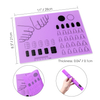 Silicone Toe Practice Pad Color Palette