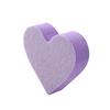 20 pcs/bag Double Side Heart-shaped Nail Sponge File