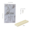 160Colors Marble Style Color Chart Nail Display Book