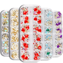 Mixed Designs Nail Rhinestones