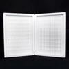 High Quality 300 Colors Nail Acrylic Electroplated Sandblasted Texture Nail Display Inlaid Gel Color Chart Book