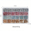 24 Grid Flatback Mixed Nail Rhinestone Nail Jewelry