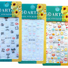5D Embossed Nail Sticker