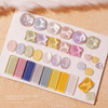 Color Card Nail Polish Color Chart