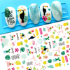 F761 Leaf Self-adhesive Nail Sticker 2021 New