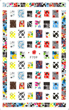 F709 Self-adhesive Nail Sticker Dec 2020 New