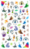 F710 Peacock Peafowl Self-adhesive Nail Sticker Dec 2020 New