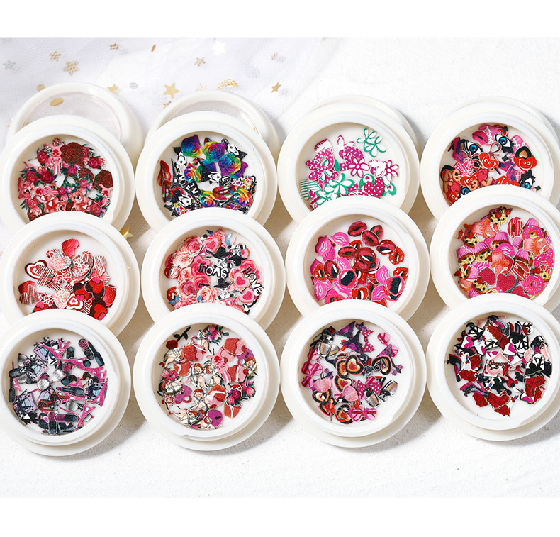 The Valentine's Day Wood Pulp Slice 6pcs/set OR Individually Packing Available