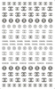 Chanel Brand Logo 3D Nail Art Sticker 5 colors Option