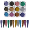 Nail Glitter Powder Colorful Laser Nail Powder