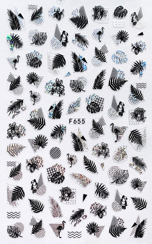 F655 Black and Sliver