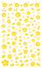 F724-F727 2021New White Gold Color Self-adhesive Nail Sticker
