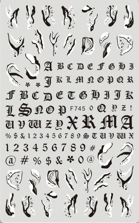F745 Self-adhesive Nail Sticker 2021 New