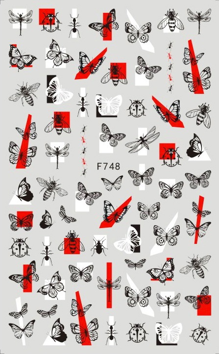 F748 Self-adhesive Nail Sticker 2021 New