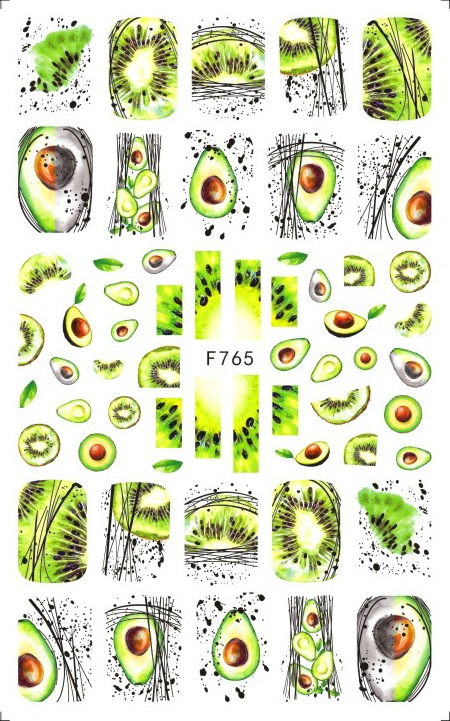 F765 Self-adhesive Nail Sticker 2021 New
