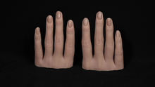 Practic Hand For Nails Silicone Can Bend Nail insert Lifesize Mannequin Female Model Display four fingers