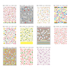 WG087-097 Fruit And Cartoon Nail 3D Sticker