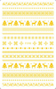 F598 The Hallowmas 3D Self Adhesive Nail Art Sticker Gold Silver 2 colors available