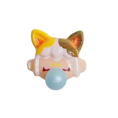 Girl Cartoon Nail Decoration