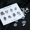 New Nail Silver Reflective Rhinestone