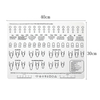Silicone Nail Practice Pad with Size 40*30cm