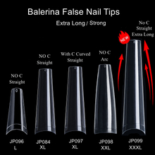 XXXL Extra Long Balerina False Nail Tips