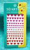 Cloud Heart Star 5D Embossed Nail Sticker