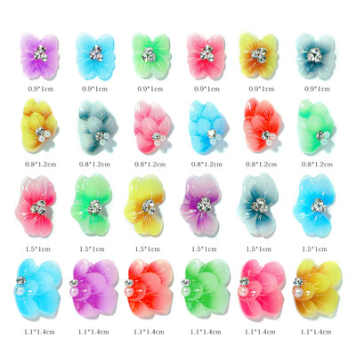 New Arrival Flower Nail Decoration 