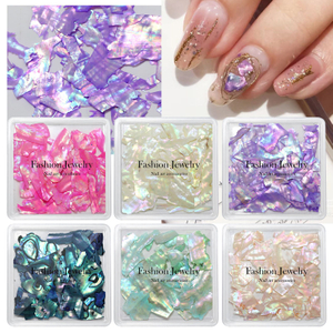 Ultra Thin Shell Slice Nail Decoration