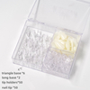 Spliceable Nail Acrylic Nail Practice Holder Nail Art Dispaly