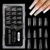 288pcs/box Mixed Design Extended Armor Model Plastic Form System Nail Tips 