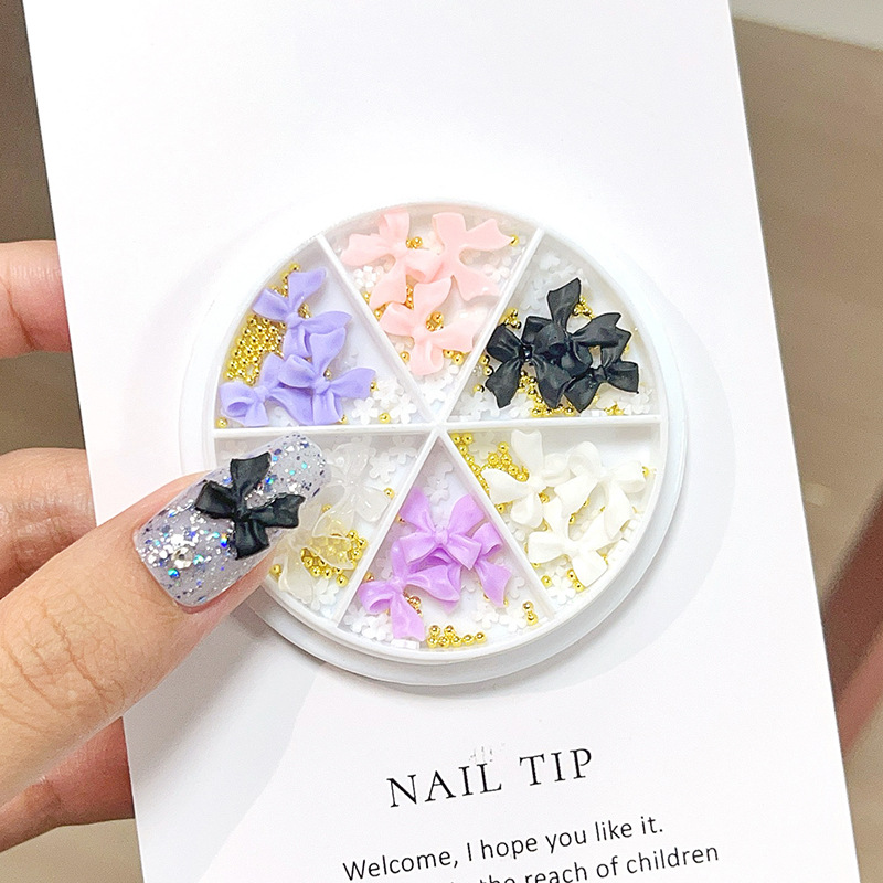 Nail Diy Rose Pearl Caviar Decoration