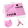 Silicone Toe Practice Pad Color Palette