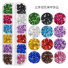 Aluminum Flower Rose Nail Decoration