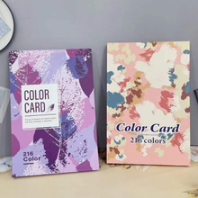 216 Colors Color Chart Display Book