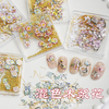 Ultra-thin Wood Pulp Flowers Nail Accessories