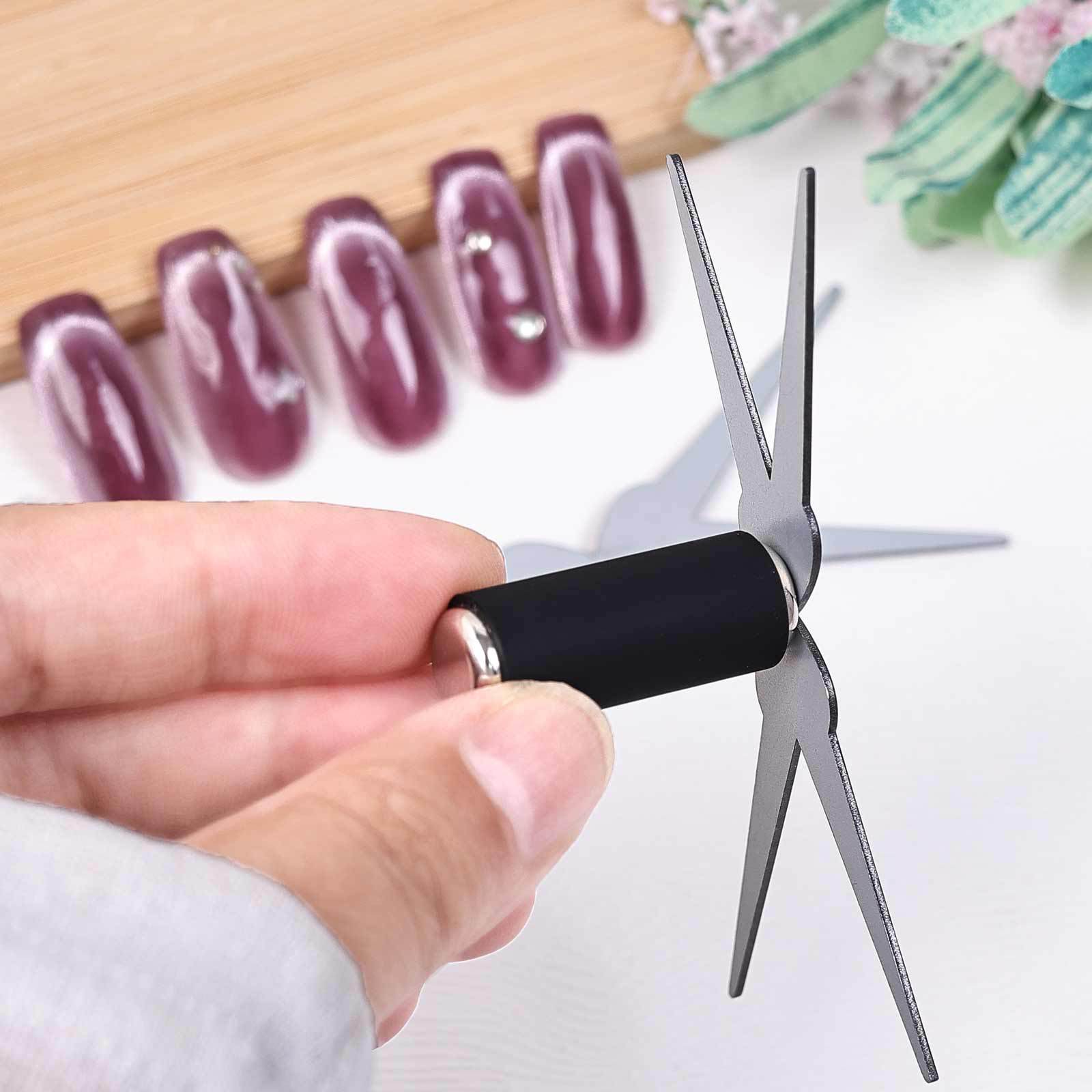 Cylindrical Magnet With French Cat's Eye Tool Nail Accessories