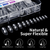 120pcs/box Diamond 3D False Nail Tips