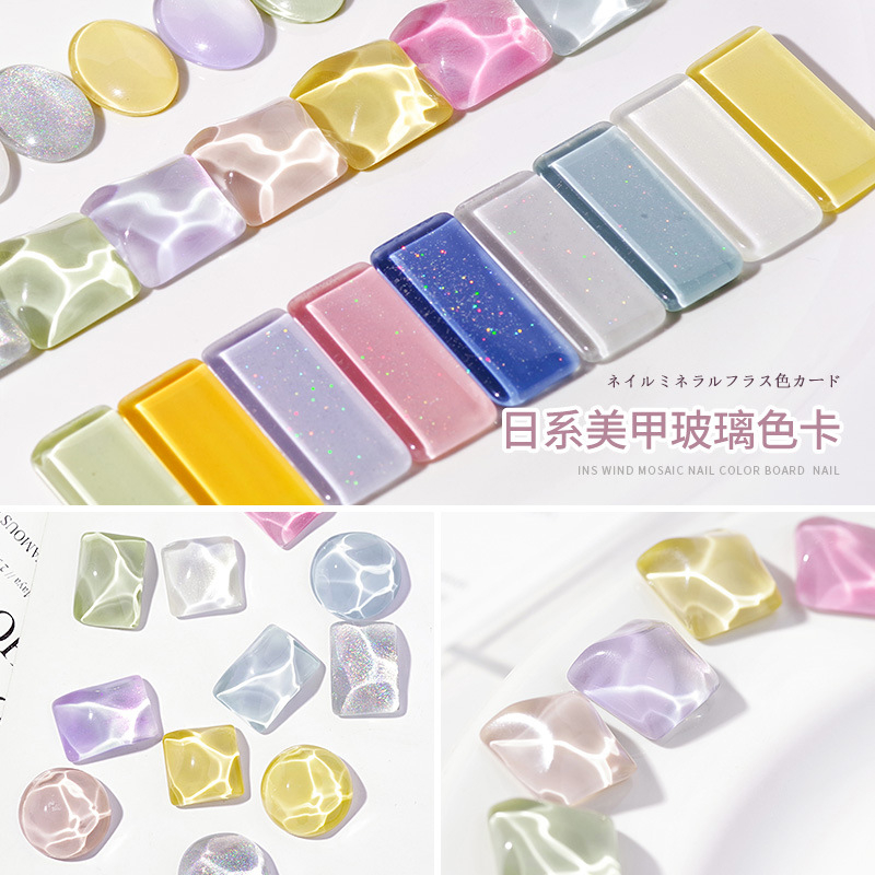 Color Card Nail Polish Color Chart