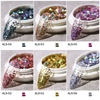 Color changing flashing aurora illusion nail art new irregular laser star fragment sequins