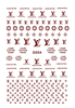 D054 Brand Logo 3D Nail Art Sticker 