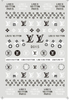 D015 Brand Logo 3D Nail art sticker