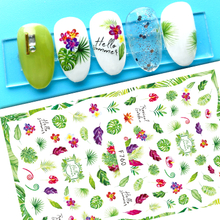 F760 Leaf Self-adhesive Nail Sticker 2021 New