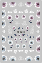 XF3202 3D Nail Art Sticker