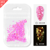 Mixed Size Flatback Glow in Dark Nail Rhinestone