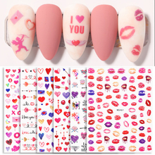 WG334-835 The Valentine's Day Nail Sticker