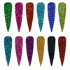 Nail Glitter Powder Colorful Laser Nail Powder